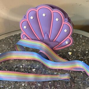 NWOT Mermaid Shell Crossbody.